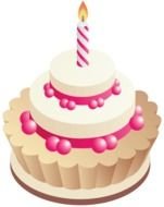 Birthday Cake Clip Art N102