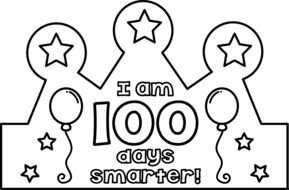 100 days of school crown
