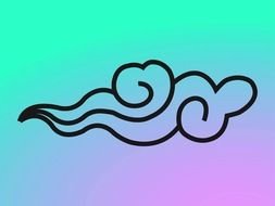 Wind Swirl drawing