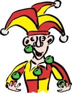Medieval Jester Clip Art N2