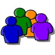 color People Icon drawing