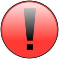 Attention sign Clip Art drawing