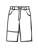 Pants Coloring Page