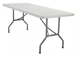 grey Plastic Folding Table, render