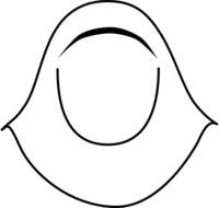 Hijab Clip Art N2