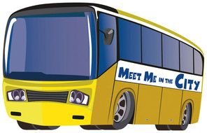 yellow bus for clipart