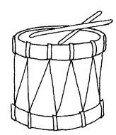Drum Coloring Pages
