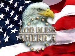 God Bless America clipart