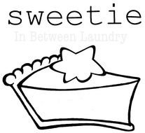 Pie Coloring Page