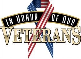 logo for american veterans day