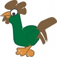 Cartoon Rooster Clip Art N5