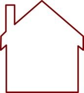 House Outline Clip Art N4