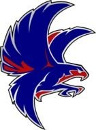 drawing of Falcon High School Football Logo