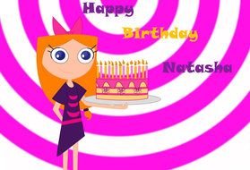 birthday clipart with girl and cake