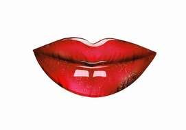 Smiling Lips drawing