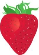 Cartoon Strawberry darwing