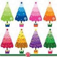 Christmas Tree Clip Art N97