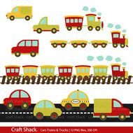 Cars Trains And Trucks Clipart 12 PNG S