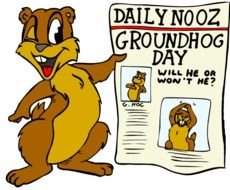 Happy Groundhog Day Clip Art N9