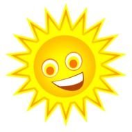 Smiling Sun Clip Art Free