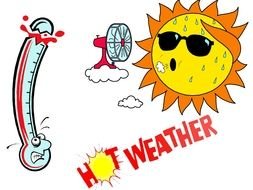 poster for hot weather