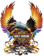 Harley Davidson Eagle Drawings