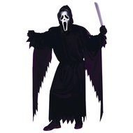 drawing of death in a black cloak