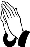 Ä°llustration of Praying Hands