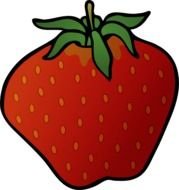 Cartoon Strawberry Clip Art N6