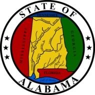 Clipart of Alabama State Seal logo