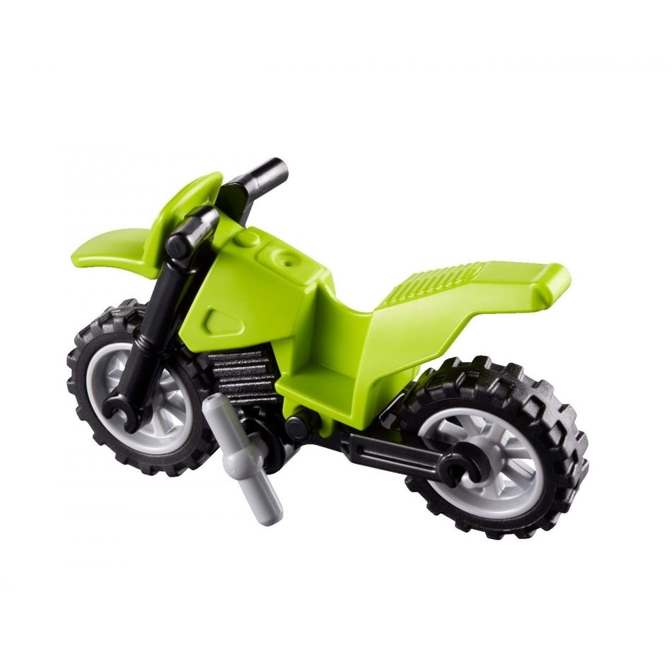 Green Toy Motorcycle Free Image Download