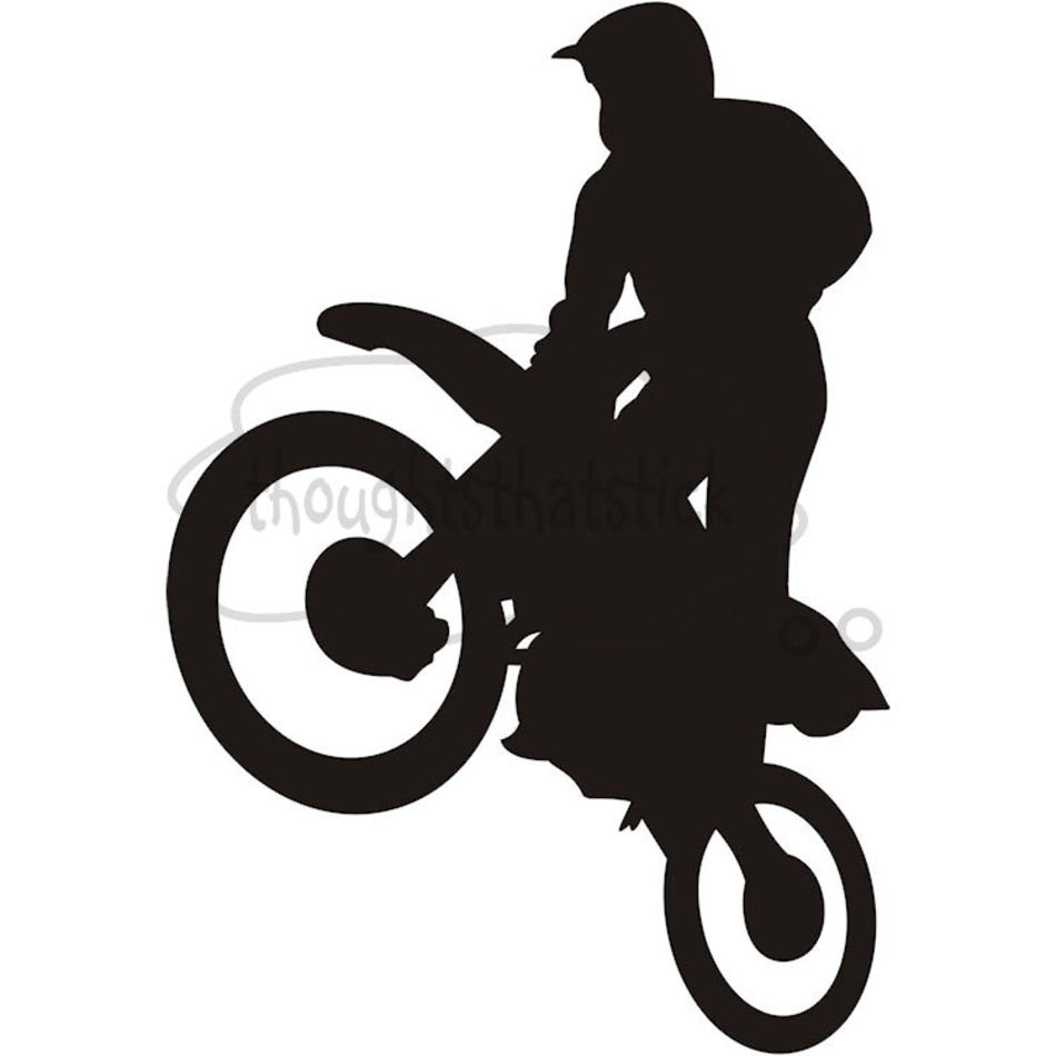 Motocross Silhouette