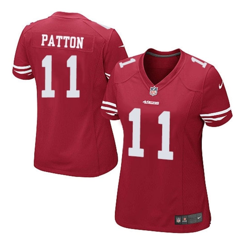 Nike Quinton Patton San Francisco 49ers Womens Limited Team Color