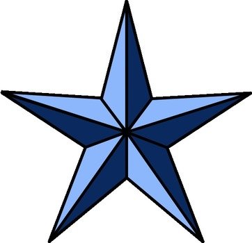 Nautical Star Clip Art N4