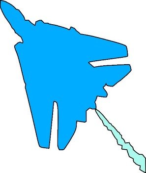 Plane Silhouette Clip Art N3