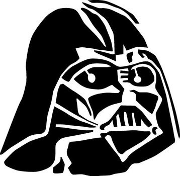 Darth Vader Stencil