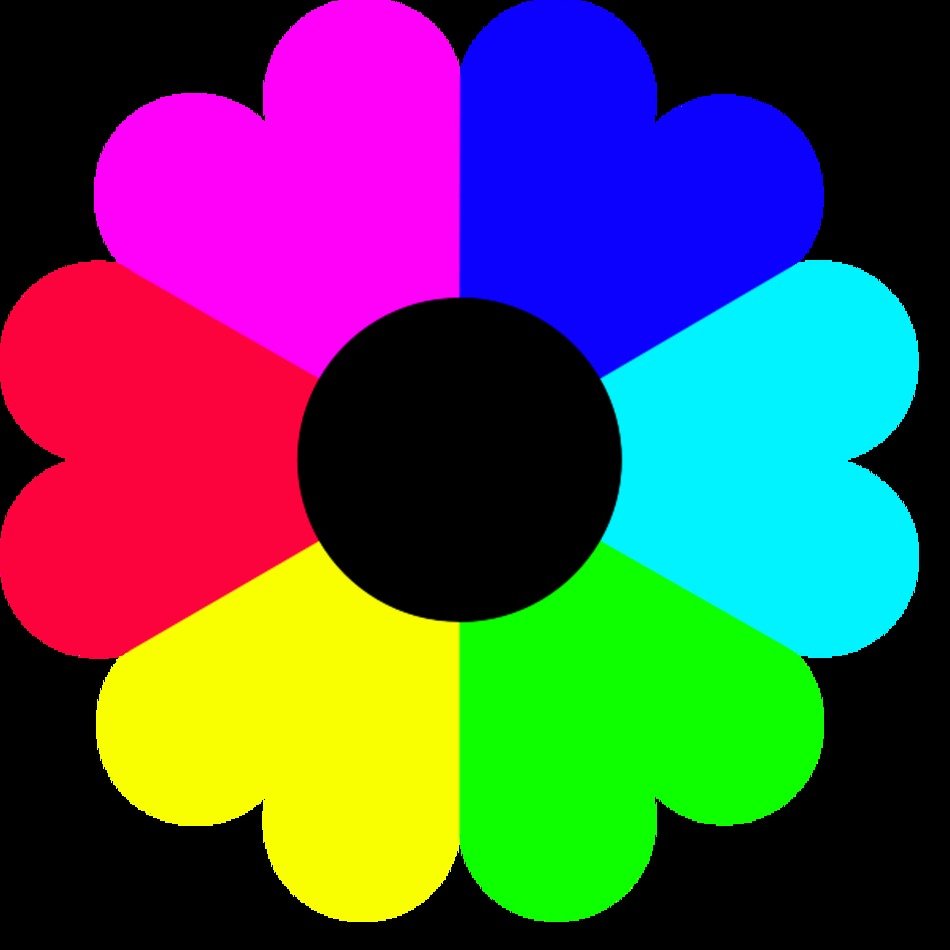 Colorful Flower Clip Art