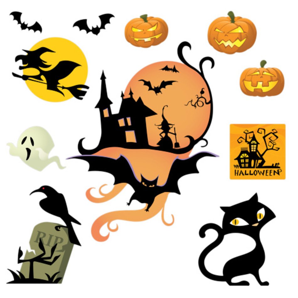 Fathead Halloween Icons Wall Decals
