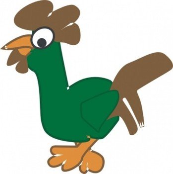 Cartoon Rooster Clip Art N5