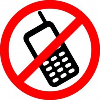 No Cell Phone Sign N6