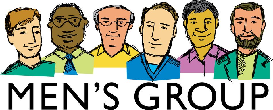 clipart of group of men