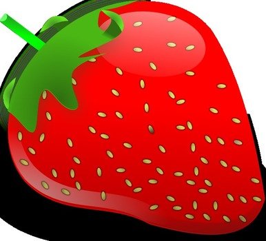 Cartoon Strawberry Clip Art N4