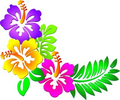 Flower Border Clip Art N31