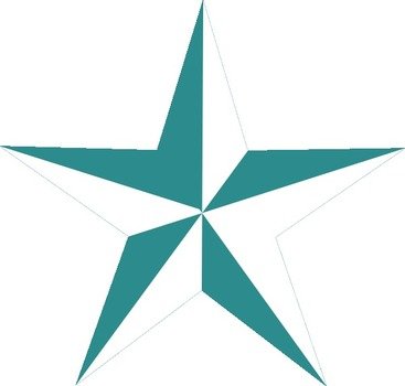 Texas Star Clip Art N2