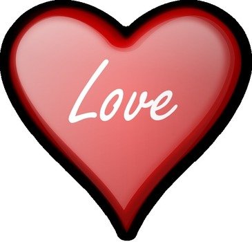 Love Hearts Clip Art N22