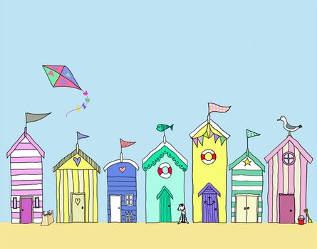 Beach Hut Clip Art N2