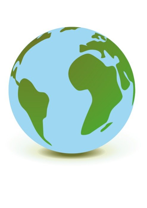 Clip Art of the planet