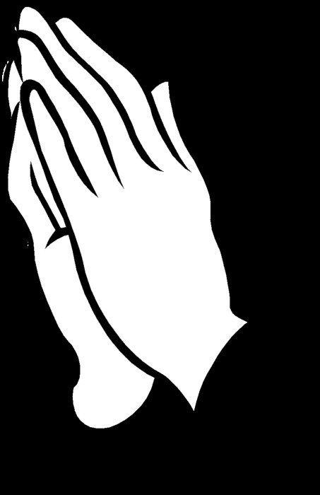 İllustration of Praying Hands