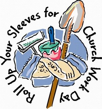 Church Work Day Clip Art N4