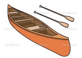 Canoe Paddle Clip Art N4